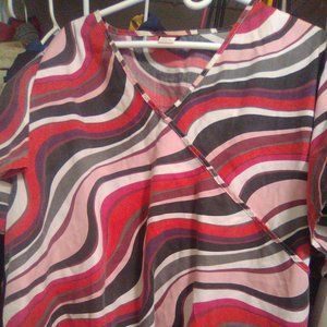 Women's Denice 3xl Scrub Top